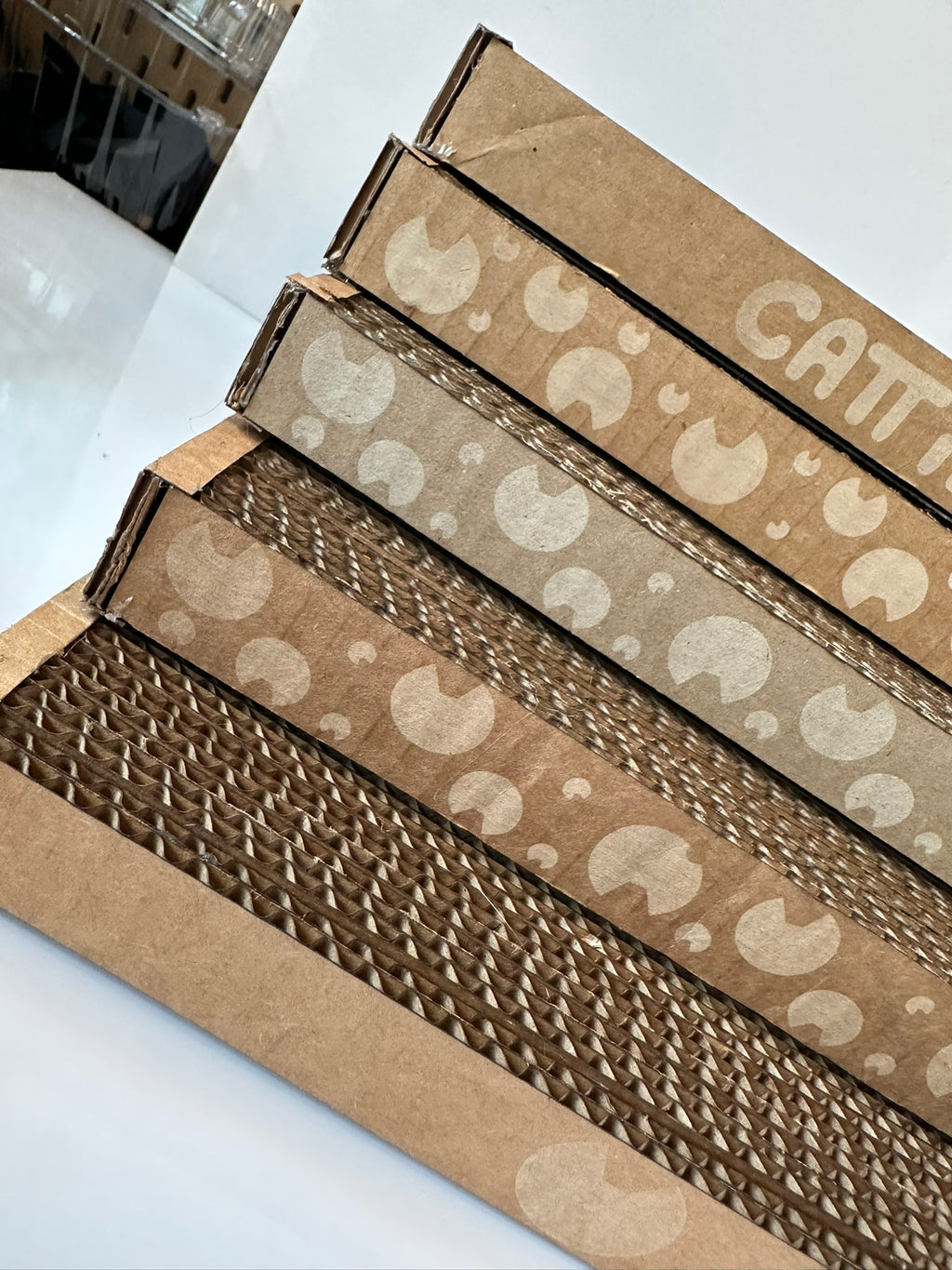 Cattify Cardboard Cat Scratcher — Lounge Box