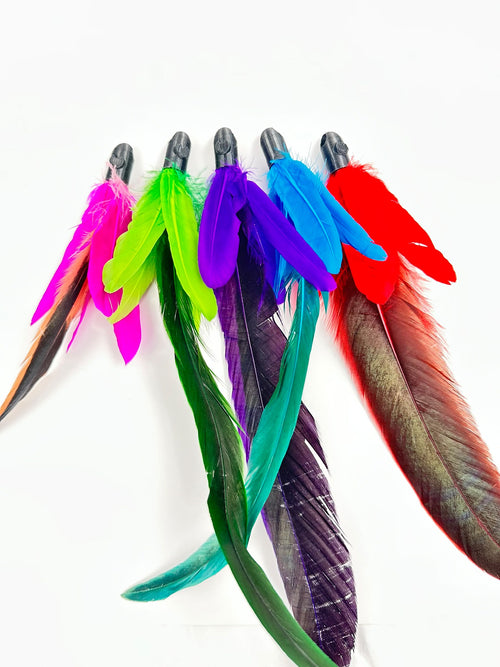 Handmade Cat Wand Bundle — Wand + 3 Interchangeable Lures
