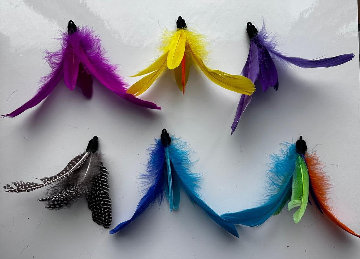 Cattify Cat Wand Bundle — Handmade Wand + 5 Interchangeable Lures